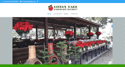 Desktop Screenshot of citrusparklandscapenursery.com